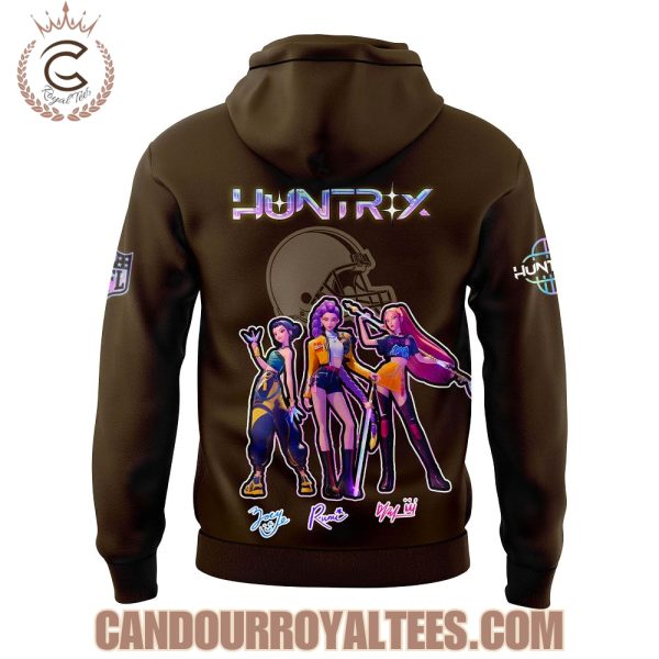 Cleveland Browns x K-pop Demon Hunters Hoodie