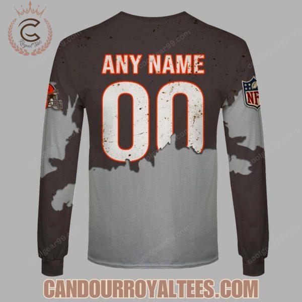 Cleveland Browns Zombie Halloween Design Hoodie