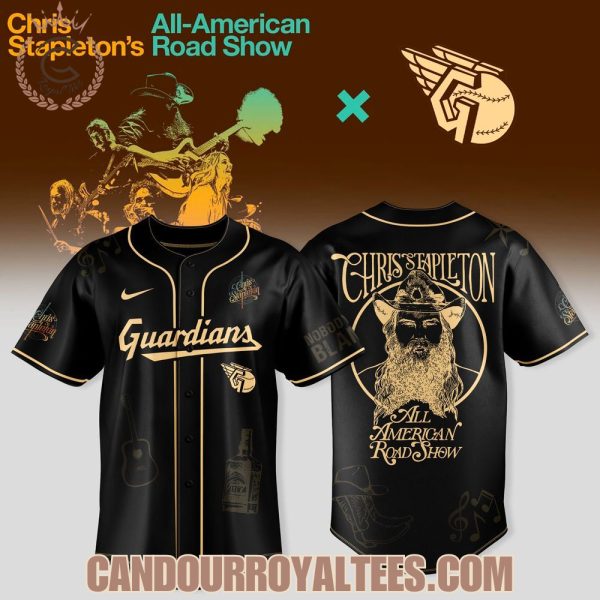 Cleveland Guardians x Chris Stapleton All-American Road Show Jersey