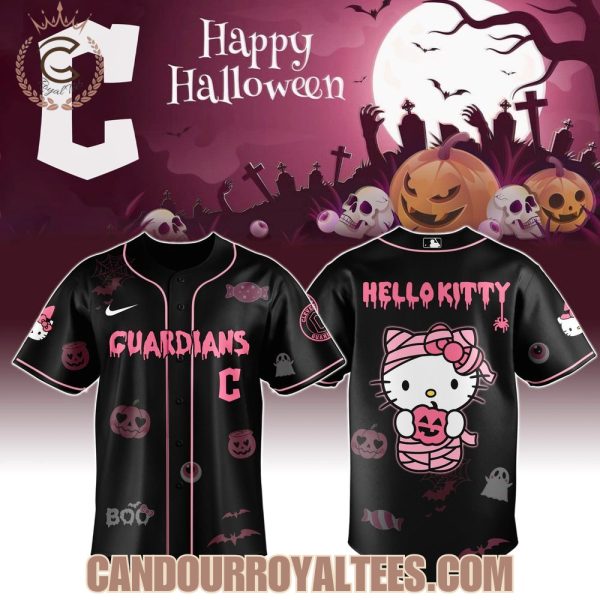 Cleveland Guardians x Hello Kitty Cosplay Halloween Jersey