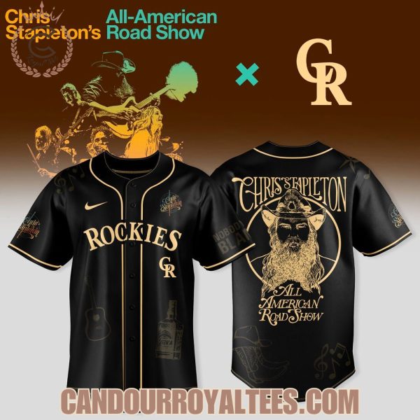 Colorado Rockies x Chris Stapleton All-American Road Show Jersey