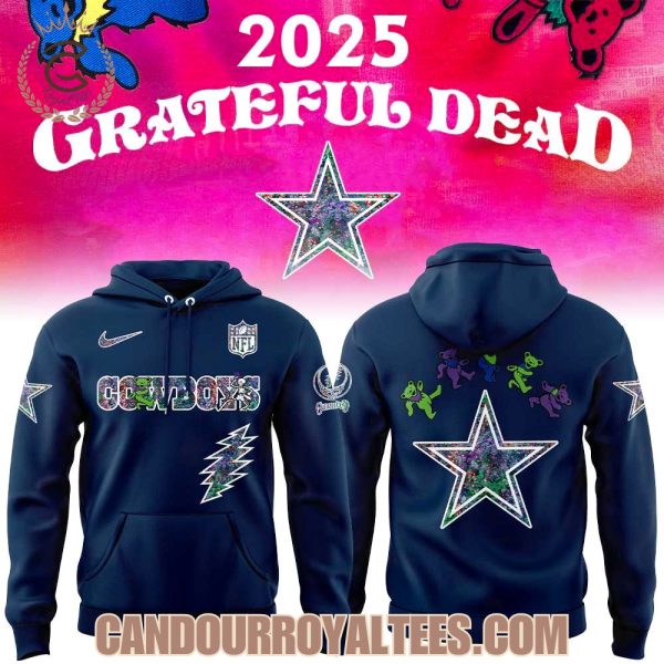 Dallas Cowboys Grateful Dead Night 2025 Hoodie