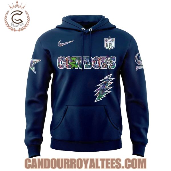 Dallas Cowboys Grateful Dead Night 2025 Hoodie