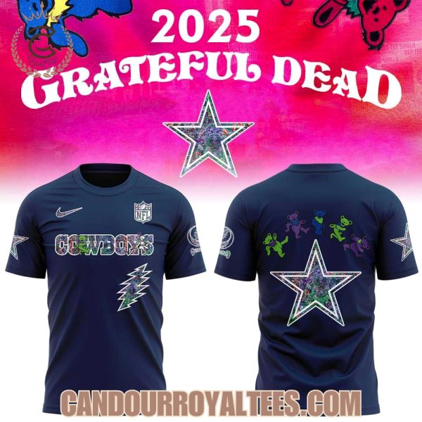 Dallas Cowboys Grateful Dead Night 2025 Hoodie
