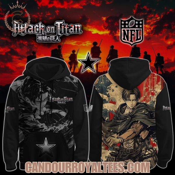 Dallas Cowboys x Attack On TiTan Hoodie 2025