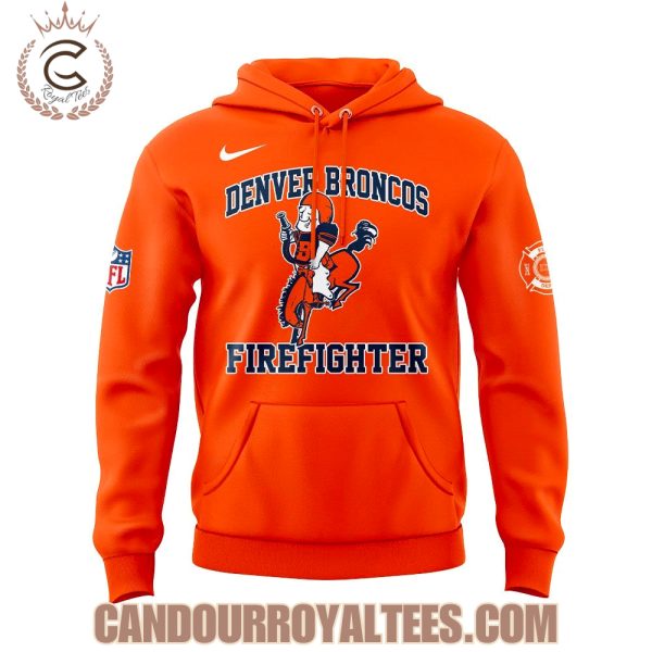 Denver Broncos Firefighter Appreciation 2025 Hoodie
