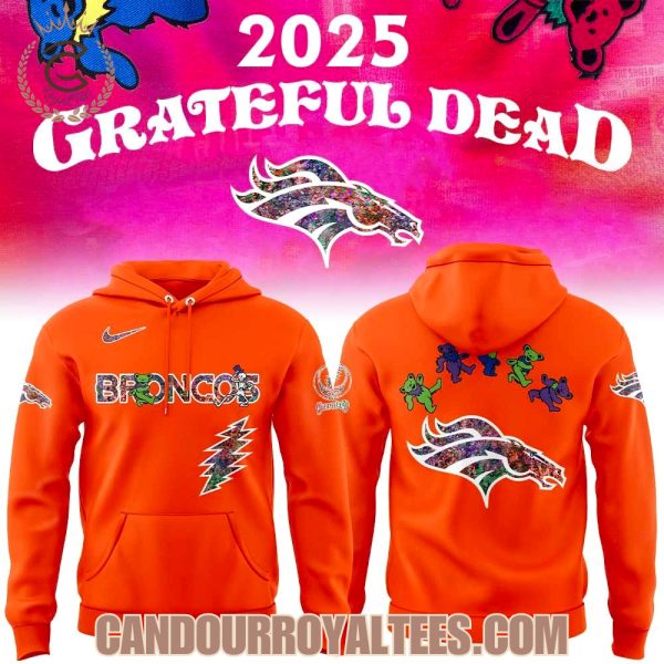 Denver Broncos Grateful Dead Night 2025 Hoodie