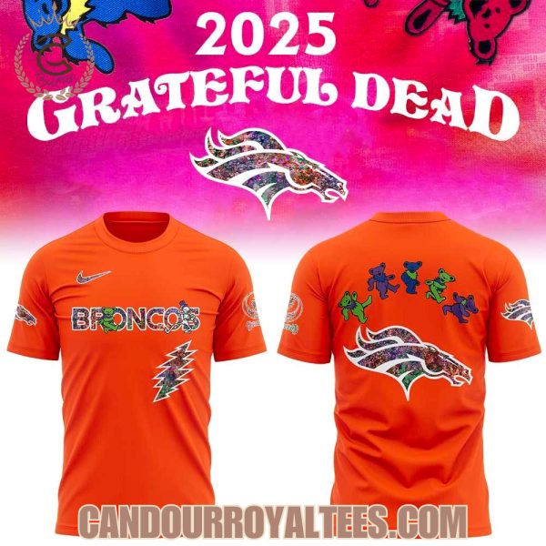 Denver Broncos Grateful Dead Night 2025 Hoodie