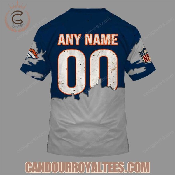 Denver Broncos Zombie Halloween Design Hoodie