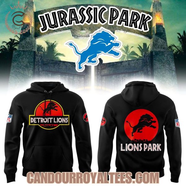 Detroit Lions Jarassic Park Hoodie