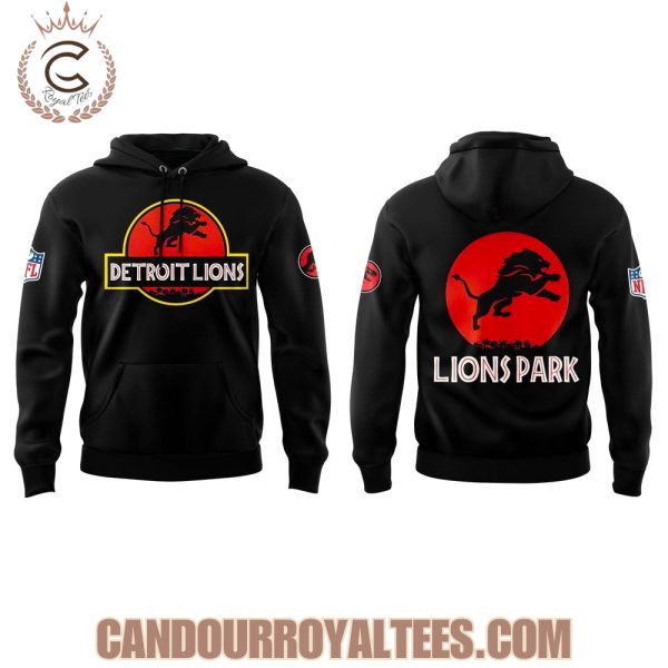 Detroit Lions Jarassic Park Hoodie