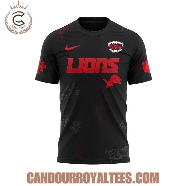 Detroit Lions My Chemical Romance Tour 2025 Combo Signature Shirt