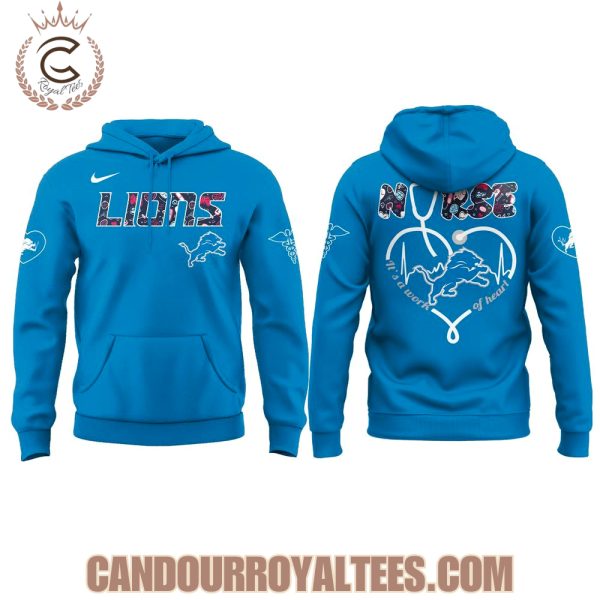 Detroit Lions Nurses Night Hoodie