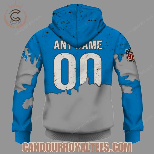 Detroit Lions Zombie Halloween Design Hoodie
