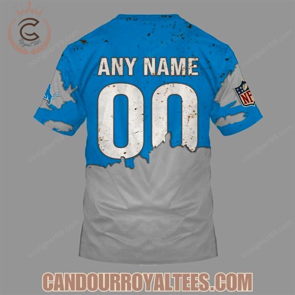 Detroit Lions Zombie Halloween Design Hoodie