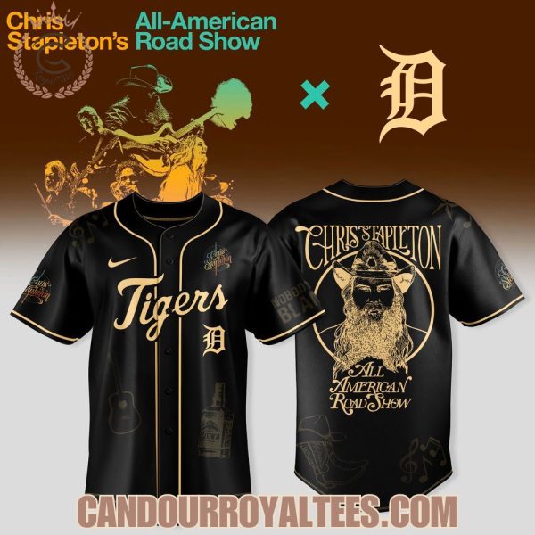 Detroit Tigers x Chris Stapleton All-American Road Show Jersey