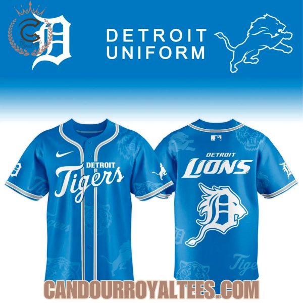 Detroit Tigers x Detroit Lions Jersey
