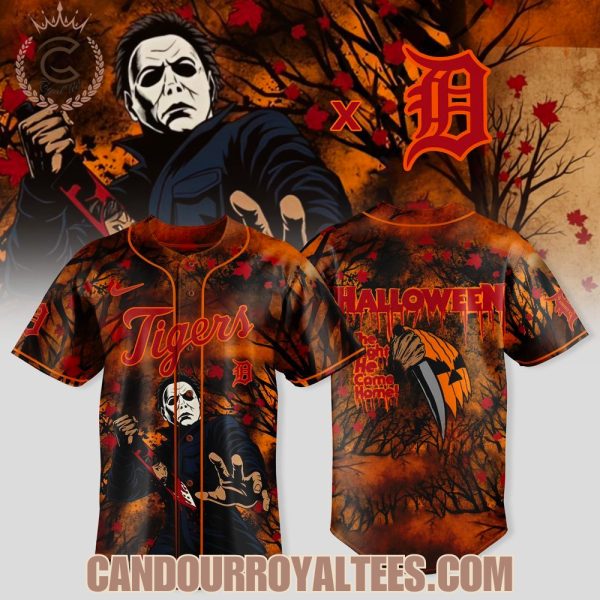 Detroit Tigers x Michael Myers 2025 Halloween Jersey