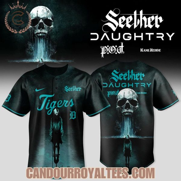 Detroit Tigers x Seether & Daughtry – Fall 2025 US Tour Jersey