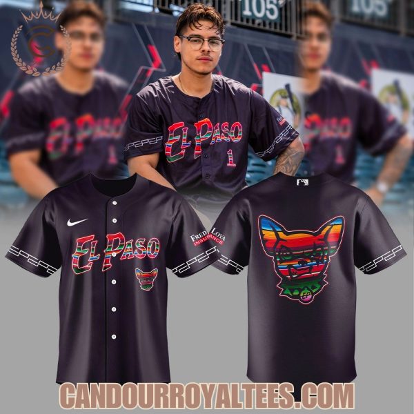 El Paso Chihuahuas Sarape 25 Jersey