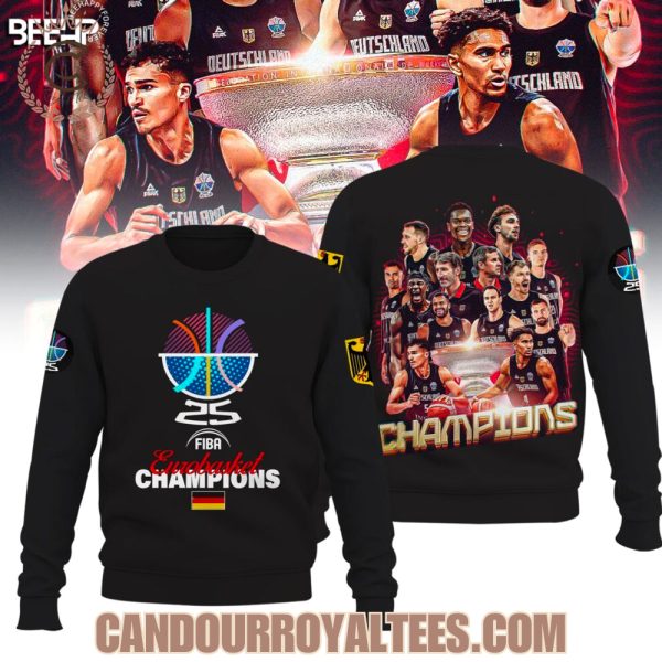 Germany 2025 Eurobasket Champions Tshirt, Hoodie