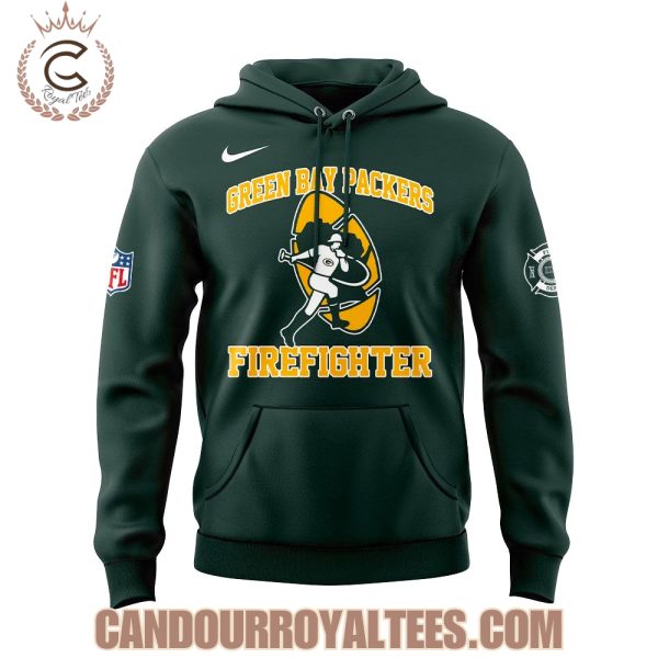 Green Bay Packers Firefighter Appreciation 2025 Hoodie