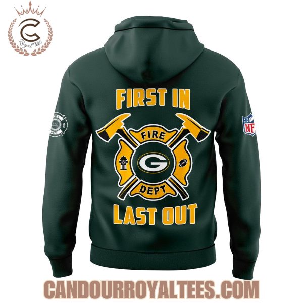 Green Bay Packers Firefighter Appreciation 2025 Hoodie