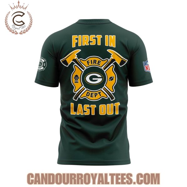 Green Bay Packers Firefighter Appreciation 2025 Hoodie