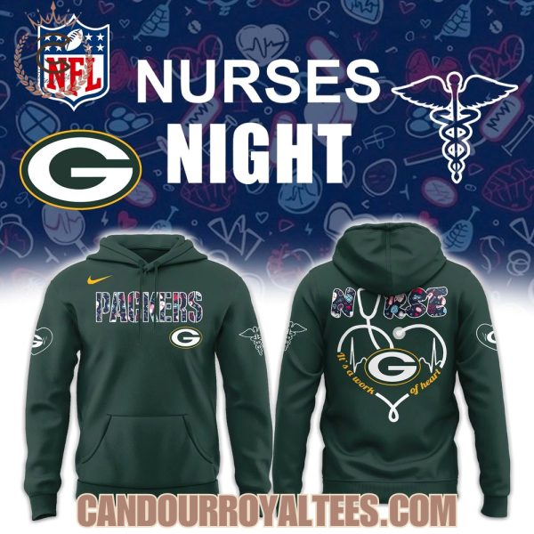 Green Bay Packers Nurses Night Hoodie