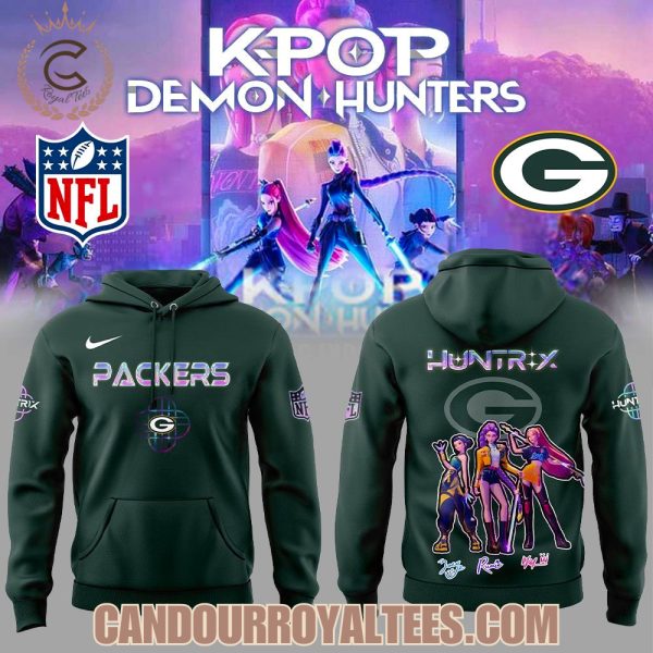 Green Bay Packers x K-pop Demon Hunters Hoodie