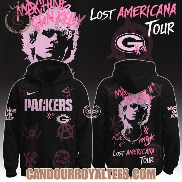 Green Bay Packers x MGK The Lost Americana Tour Hoodie