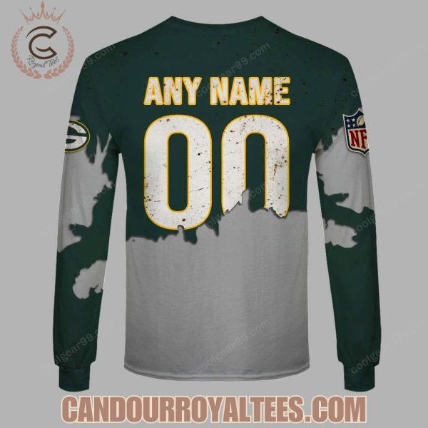 Green Bay Packers Zombie Halloween Design Hoodie