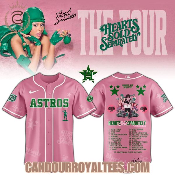 Houston Astros x Mariah the Scientist Hearts Sold Separately Tour Jersey
