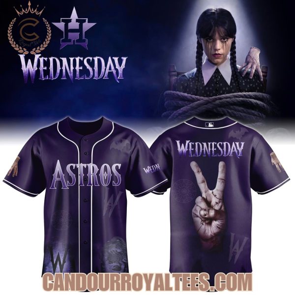 Houston Astros x Wednesday Season 2 Jersey