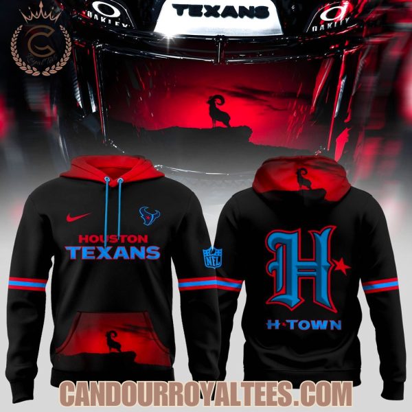 Houston Texans x H-Town Neon logo new season Hoodie
