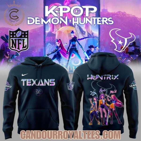 Houston Texans x K-pop Demon Hunters Hoodie