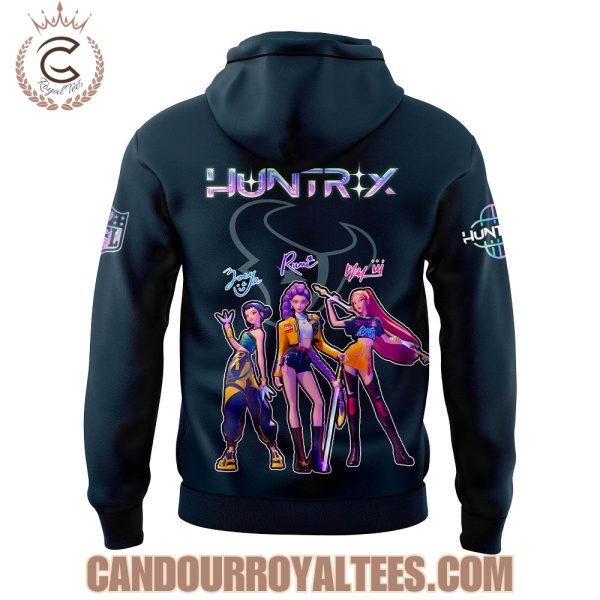 Houston Texans x K-pop Demon Hunters Hoodie