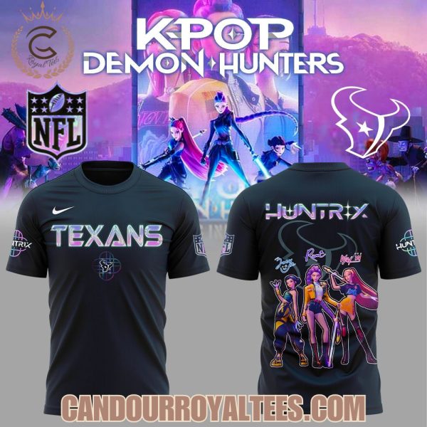 Houston Texans x K-pop Demon Hunters Hoodie