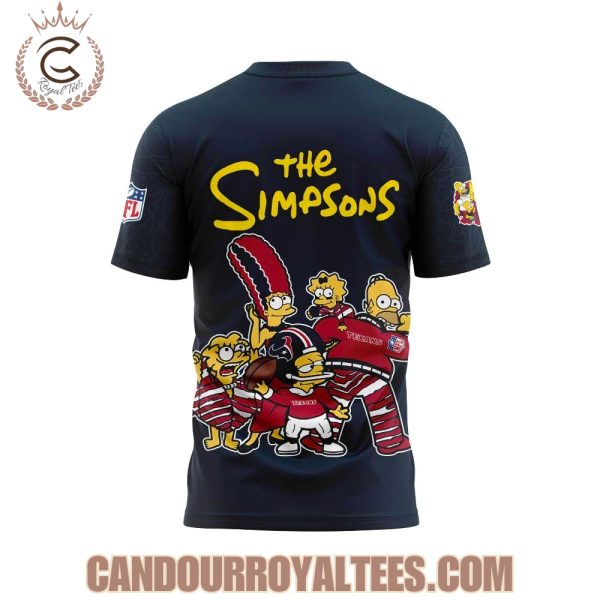 Houston Texans x The Simpsons Family Hoodie