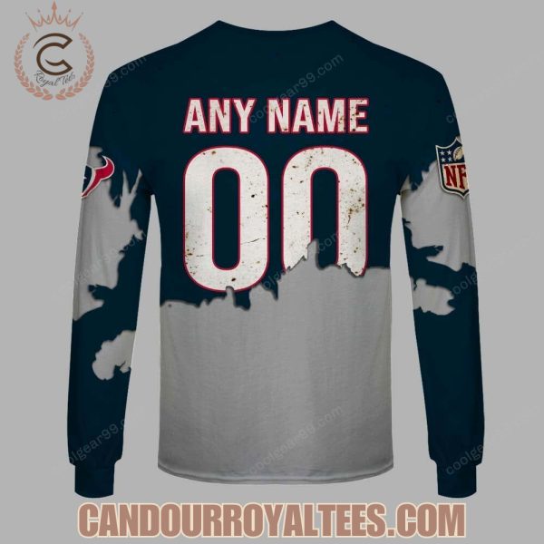 Houston Texans Zombie Halloween Design Hoodie
