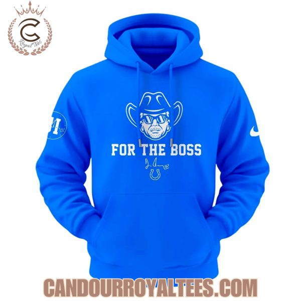 Indianapolis Colts For The Boss Hoodie