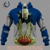 Los Angeles Chargers Zombie Halloween Design Hoodie
