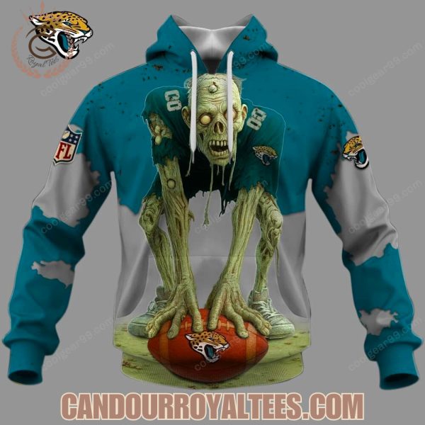 Jacksonville Jaguars Zombie Halloween Design Hoodie