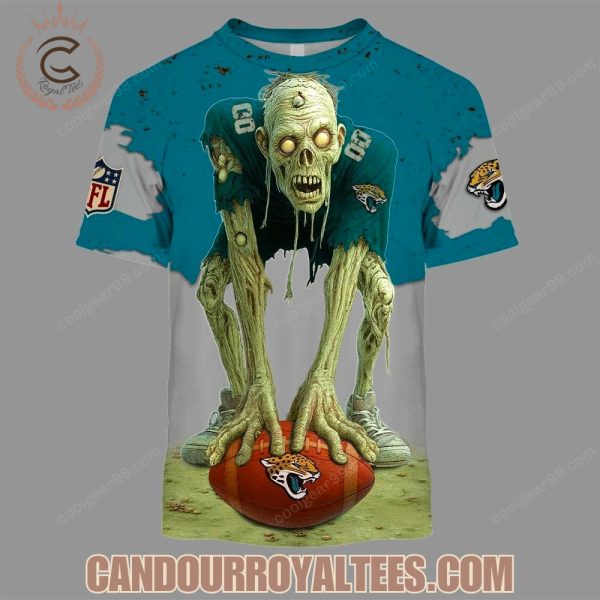 Jacksonville Jaguars Zombie Halloween Design Hoodie