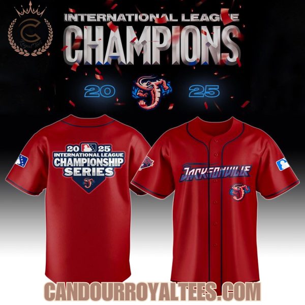 Jacksonville Jumbo Shrimp 2025 International League Champions Jersey