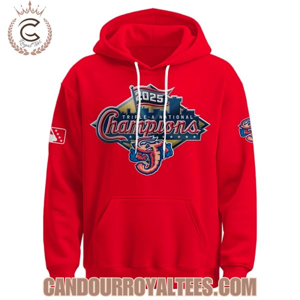 Jacksonville Jumbo Shrimp 2025 Triple-A National Champions Tshirt, Hoodie