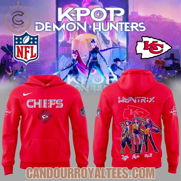 Kansas City Chiefs x K-pop Demon Hunters Hoodie