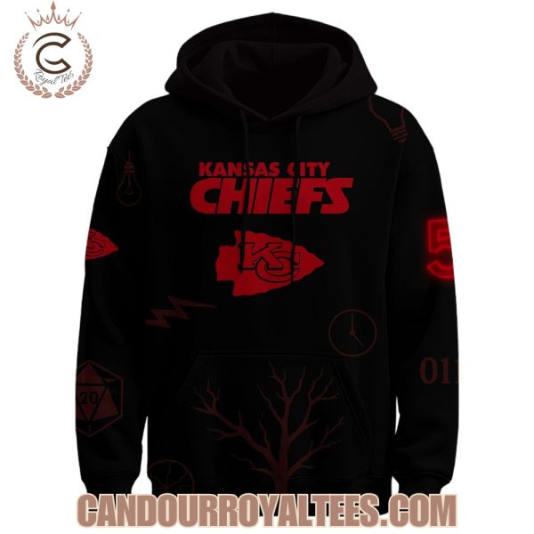 Kansas City Chiefs x Stranger Things 5 Hoodie