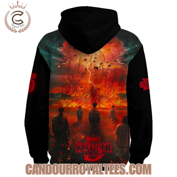 Kansas City Chiefs x Stranger Things 5 Hoodie