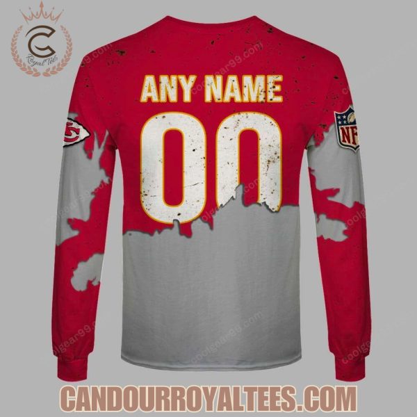 Kansas City Chiefs Zombie Halloween Design Hoodie